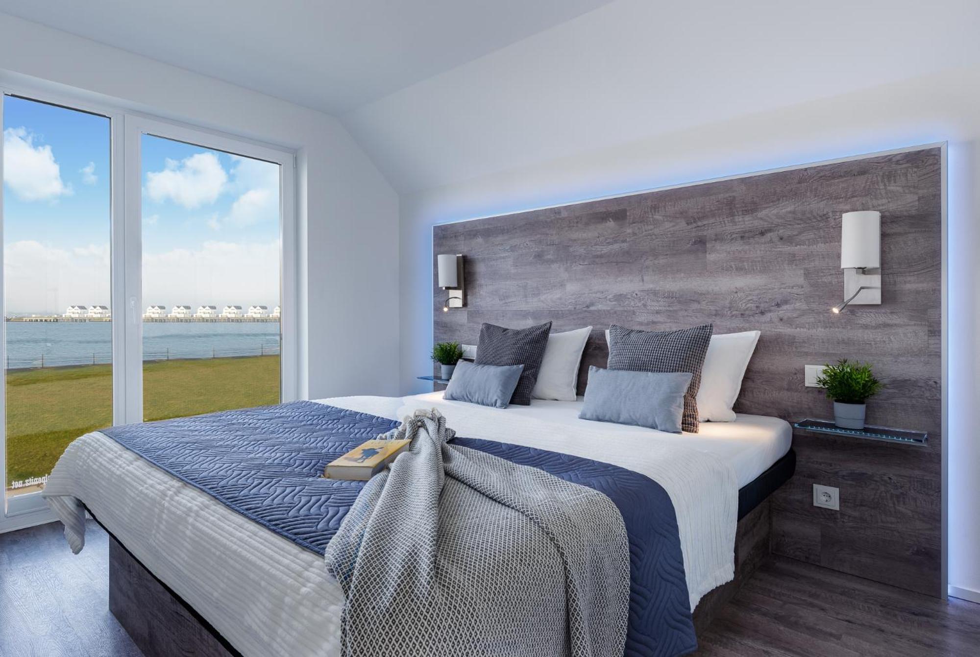 Fewo Kapitaen James Cook By Seeblick Ferien Oro, Wasserbett, E-Ladesaeule, Olpenitz Exterior photo